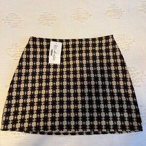 12th Tribe Houndstooth Skirt